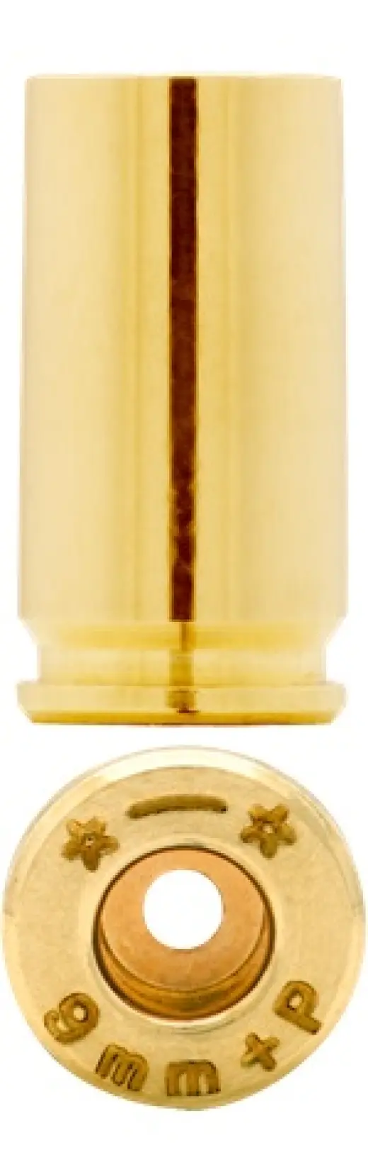 Nábojnice Starline 9MM+P (Small Pistol Primer) pro přebíjení střeliva, nábojů, munice.